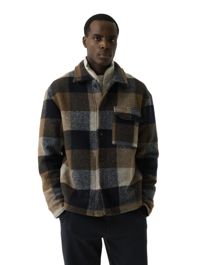 Garcia Kariertes Overshirt bei Robert Ley