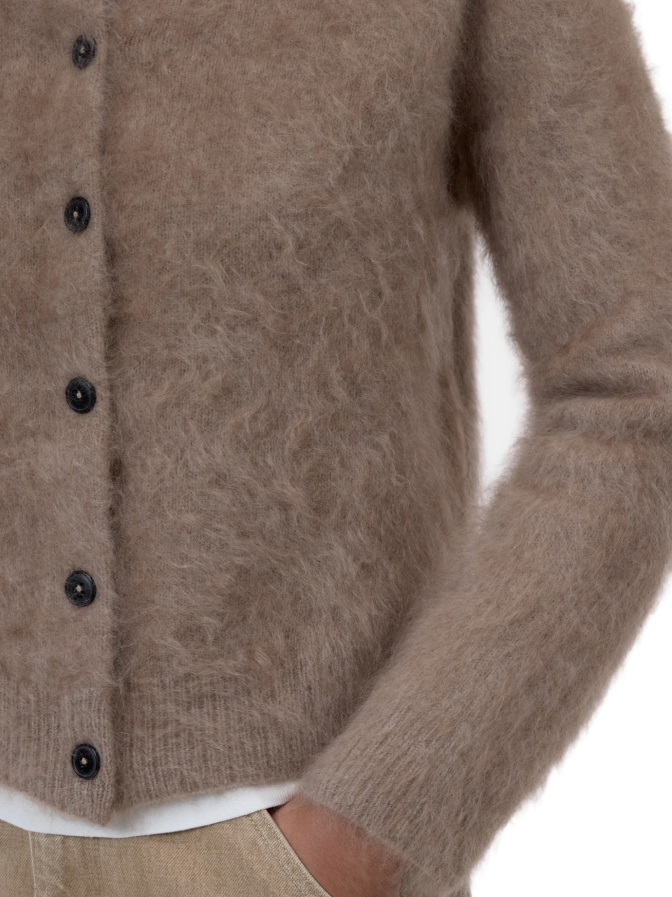 Closed Gebürstete Kaschmir-Strickjacke bei Robert Ley