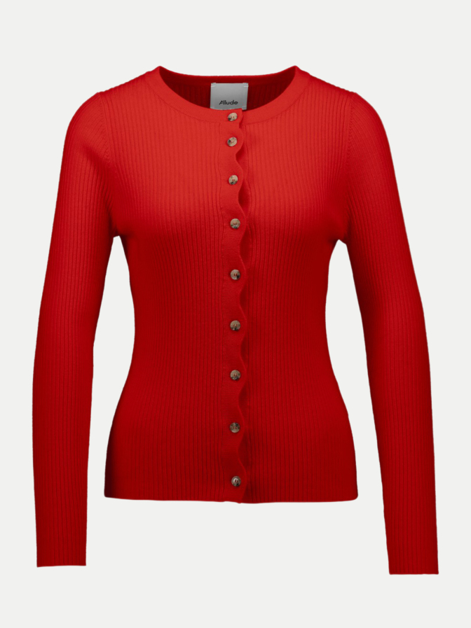 ALLUDE Langarm Cardigan bei Robert Ley