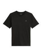 Marc O'Polo T-Shirt mit Logo Print 0001-Black bei Robert Ley