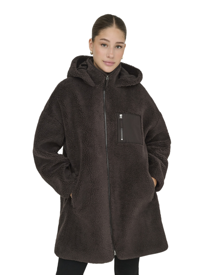 Only Mantel ONLSASCHA SHERPA bei Robert Ley