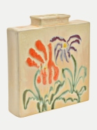G.WURM Vase Blumen aus Steingut 24x26x6 beige bei Robert Ley