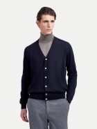 Filippo De Laurentiis Cardigan aus Merino-Wolle 890-navy bei Robert Ley