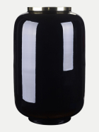 Giftcompany Vase Saigon mit Metallring schwarz/gold-schwarz/gold bei Robert Ley