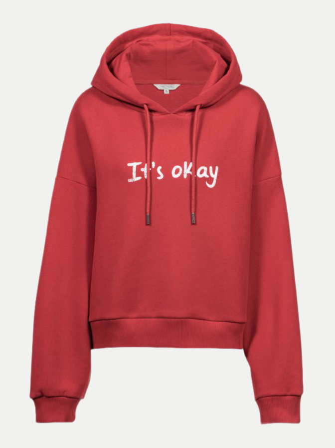 Herrlicher Hoodie mit Schriftzug bei Robert Ley