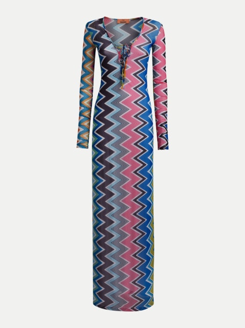 MISSONI Strandkleid mit Zickzackmuster bei Robert Ley