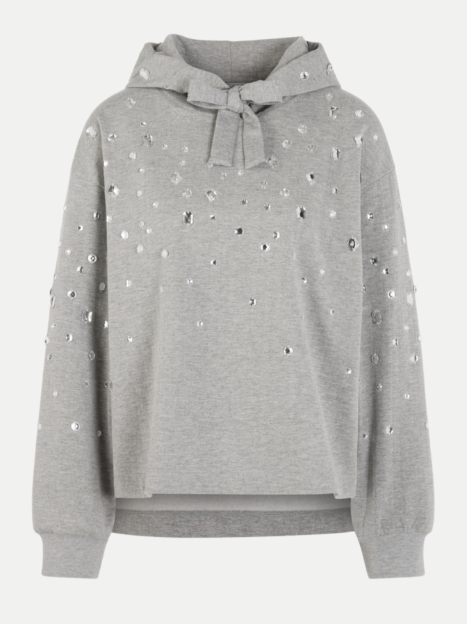Marc Cain Hoodie mit Strasssteinen bei Robert Ley