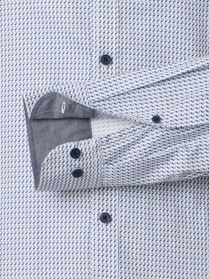 Casamoda Casual-Fit Freizeithemd mit Muster bei Robert Ley