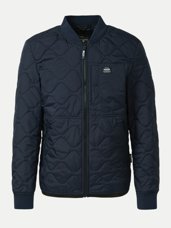 s.Oliver RED LABEL Bomber-Jacke im Worker_Stil bei Robert Ley