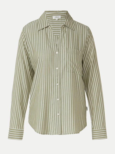 s.Oliver RED LABEL Bluse mit Streifenmuster bei Robert Ley