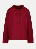 Monari Sweatshirt mit Stehkragen 319-red dahlia bei Robert Ley