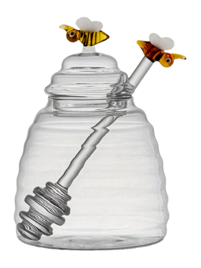 WD Lifestyle Honigtopf aus Glas 500ml bei Robert Ley