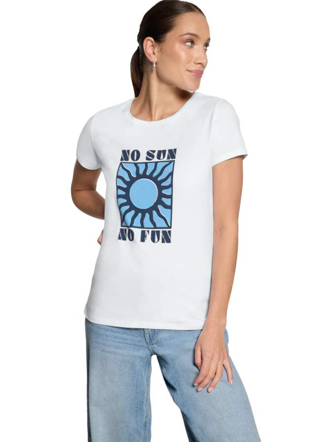 Zero T-Shirt mit Print bei Robert Ley