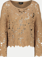 Monari Pullover im Cornelly-Muster 546-biscotti bei Robert Ley
