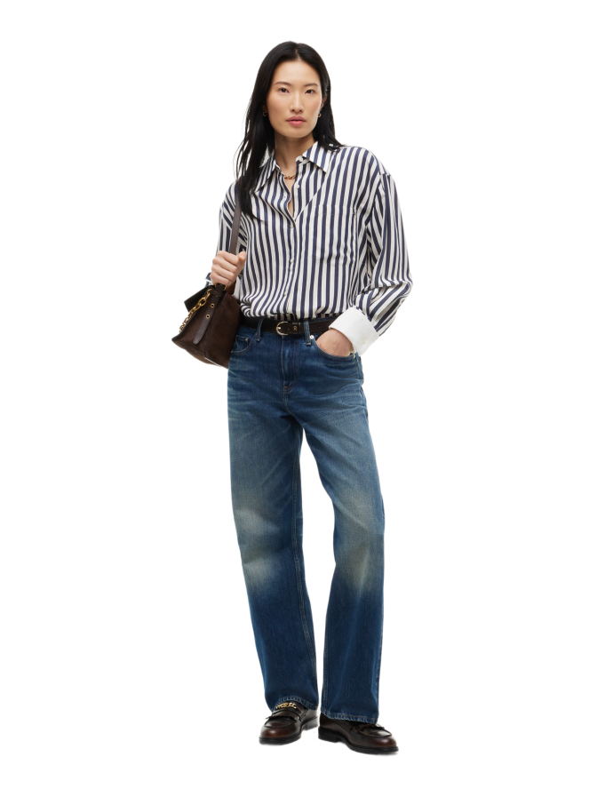 Tommy Hilfiger Hemdbluse FLUID DOUBLE bei Robert Ley
