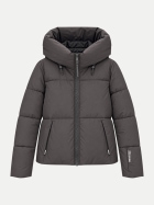 Khujo Wattierte Jacke AUDRY mit Handschuhen 446-moody plum bei Robert Ley
