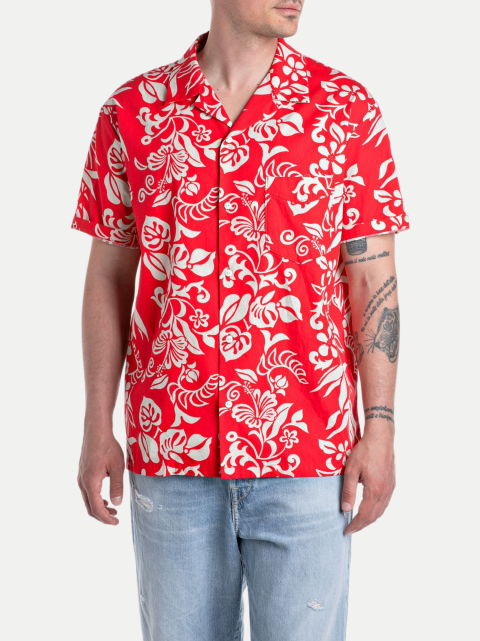REPLAY Hawaiihemd mit Blumenmuster bei Robert Ley