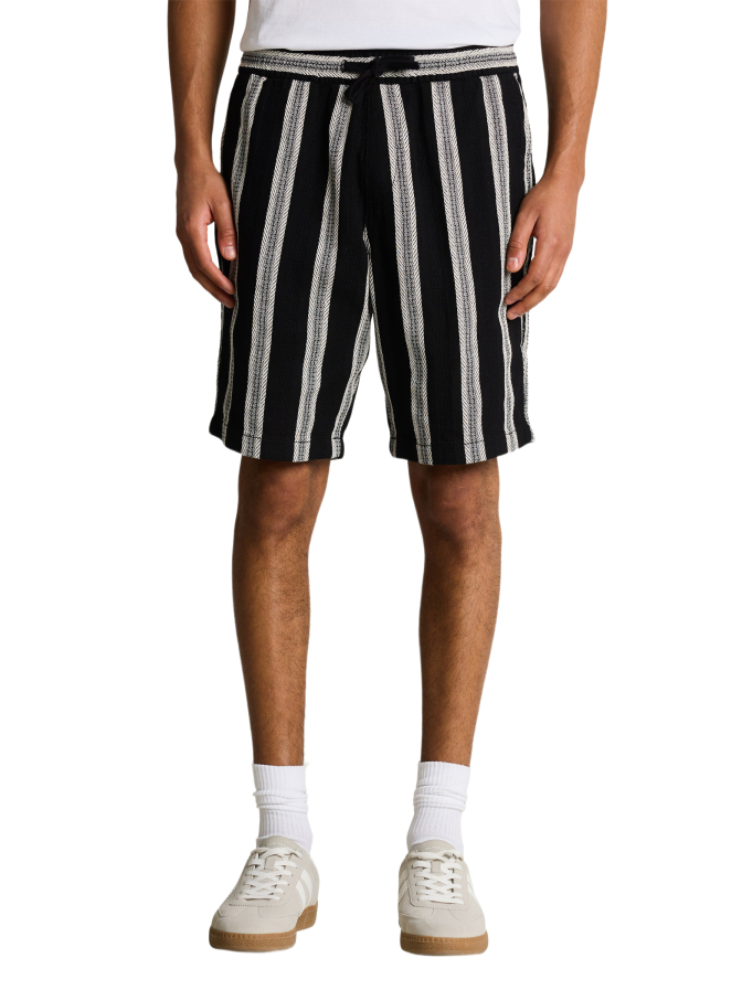 Tom Tailor Denim Relaxed- Fit Shorts mit Streifenmuster bei Robert Ley
