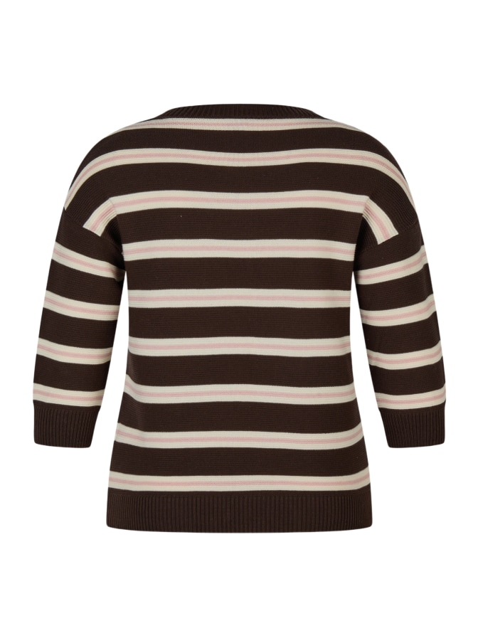 Rabe Moden Strickpullover mit Streifenmuster bei Robert Ley