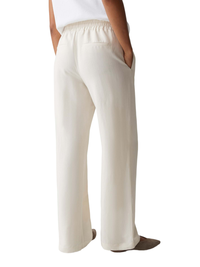Opus Pants Wide Leg Hose Malotta natural bei Robert Ley
