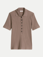 Marc O'Polo Poloshirt 1971-Chalky Brown bei Robert Ley