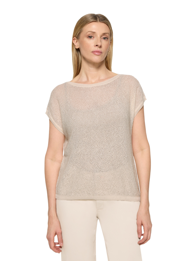 Cartoon Kurzarm Strickpullover bei Robert Ley