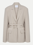 LeGer Studio by Lena Gercke Blazer Stephanie mit Gürtel greige bei Robert Ley