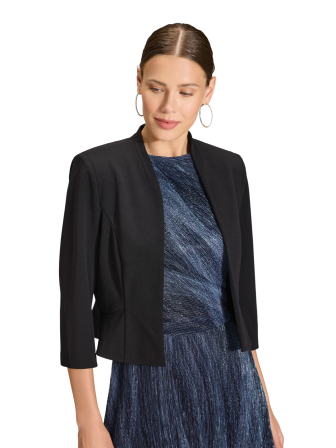 Swing Taillierte Jacke aus Jersey Crêpe bei Robert Ley