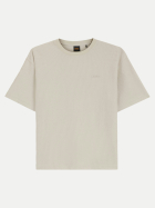 BOSS Orange T-Shirt mit Rippenstruktur 271-Light Beige bei Robert Ley