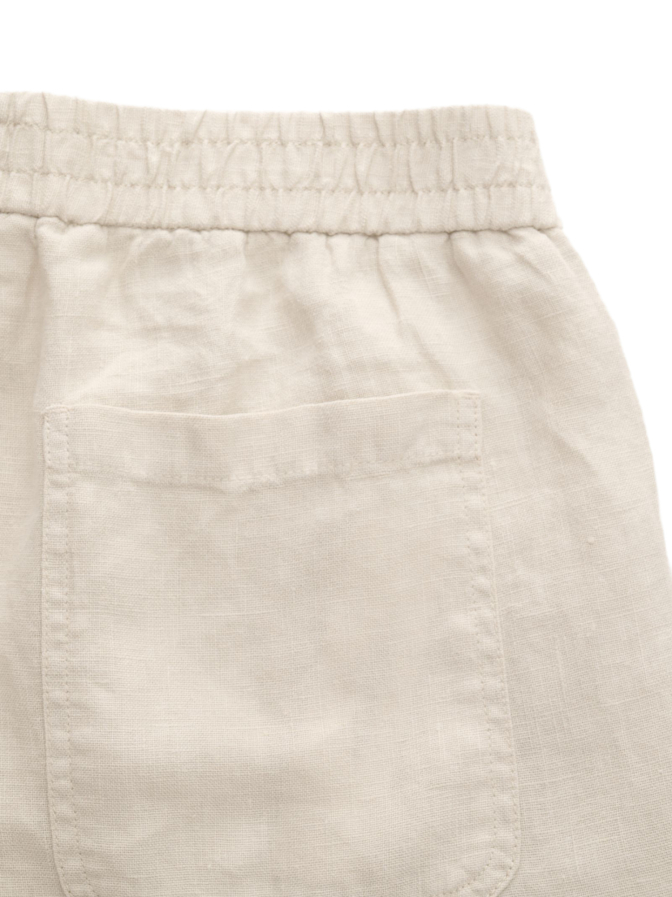 04651/ A trip in a bag Leinen Bermuda-Shorts bei Robert Ley