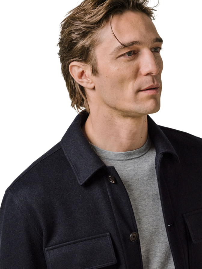 PROFUOMO Knitted Overshirt bei Robert Ley