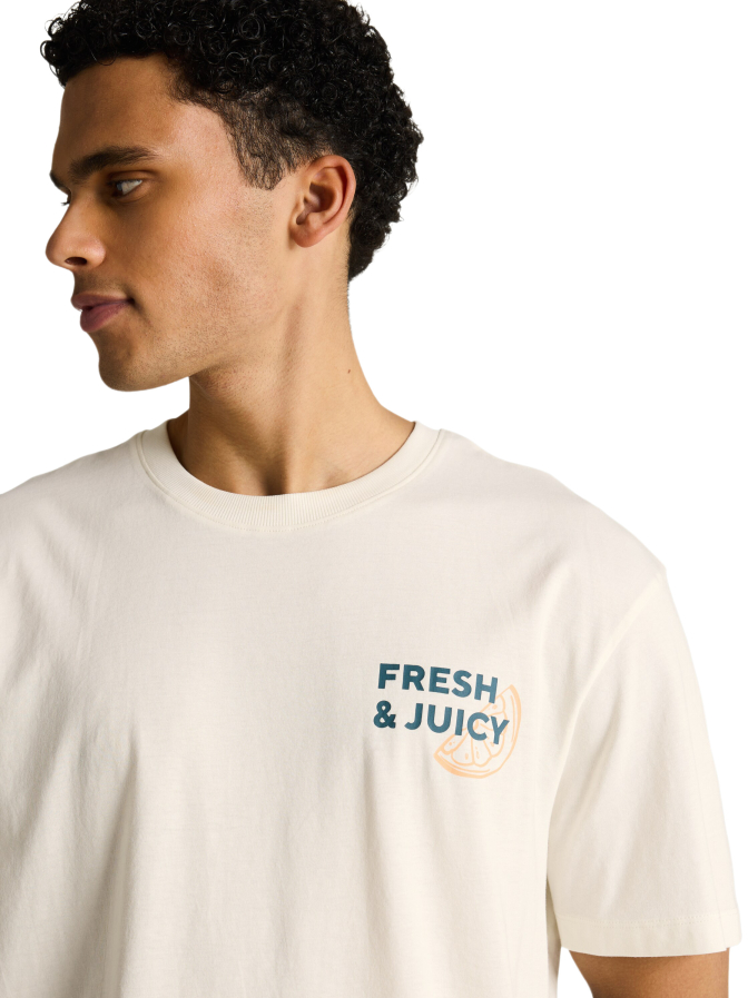 Tom Tailor Denim Relaxed- Fit T-Shirt mit Rückenprint bei Robert Ley