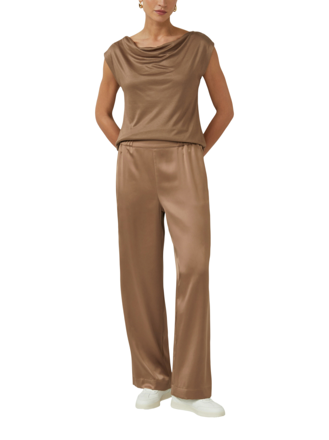 s.Oliver BLACK LABEL Wide-Leg Satinhose bei Robert Ley