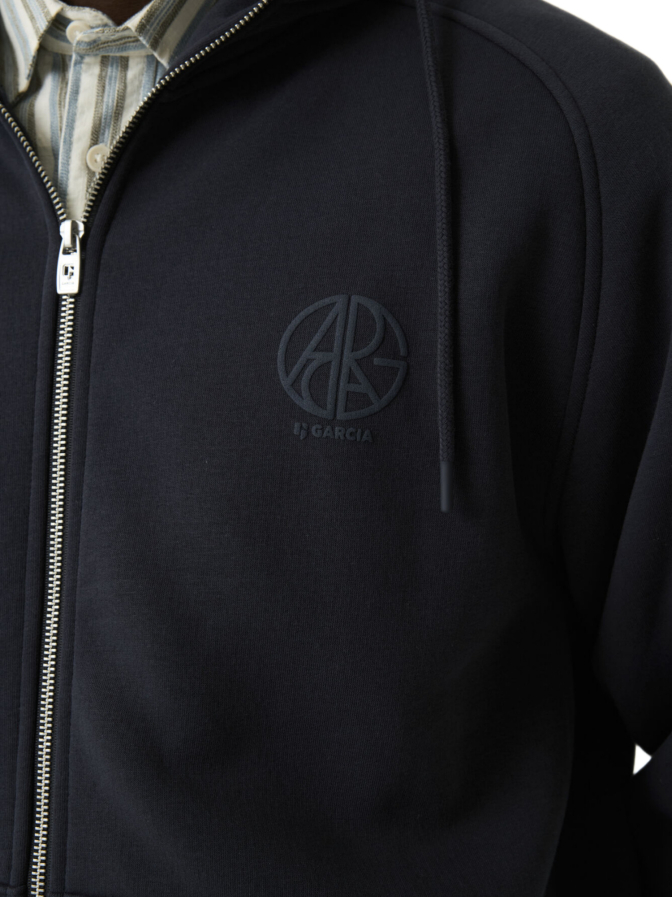 Garcia Sweatshirt-Jacke mit Kapuze bei Robert Ley