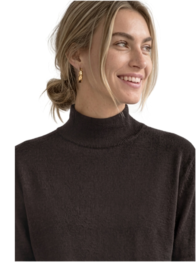 Street One Basic Pullover mit Turtle Neck bei Robert Ley