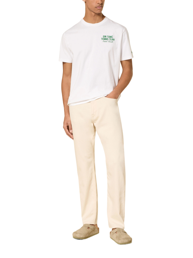 MC2 Saint Barth T-Shirt mit Tennis Backprint bei Robert Ley
