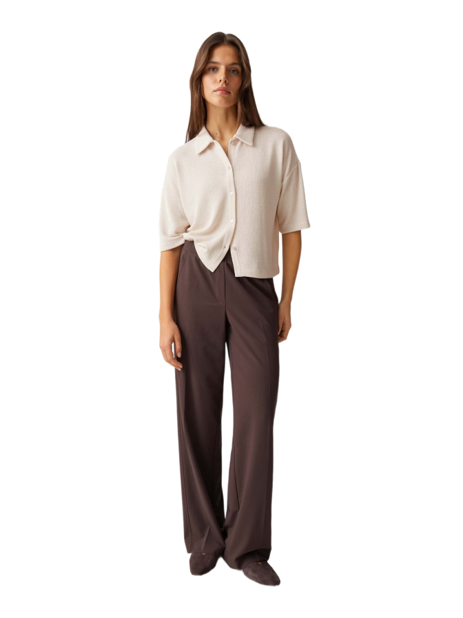 Opus Jerseyshirt Sitrica in feiner Strickoptik bei Robert Ley