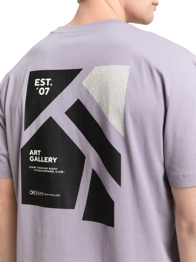 Tom Tailor Denim T-Shirt mit Rückenprint bei Robert Ley