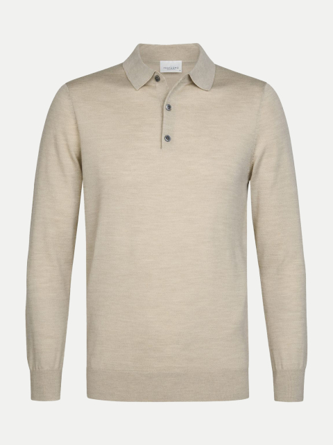 PROFUOMO Pullover mit Polokragen aus Wolle bei Robert Ley