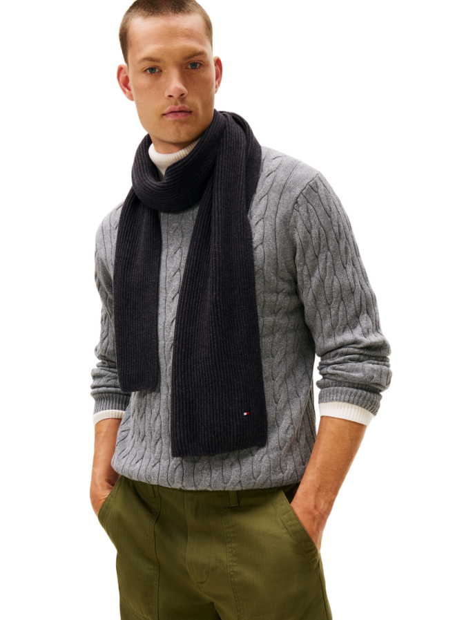 Tommy Hilfiger Strickschal mit Kaschmir-Anteil bei Robert Ley