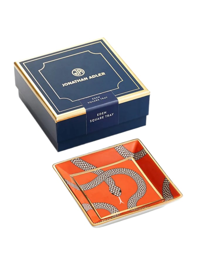Jonathan Adler Eckiger Teller EDEN 11,4 x 11,4 x 2,5 cm bei Robert Ley