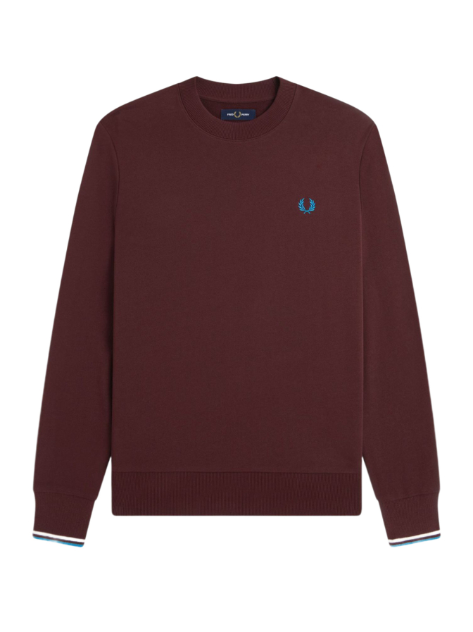 Fred Perry Sweatshirt mit Doppelstreifen bei Robert Ley