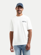 NO EXCESS Interlock-T-Shirt mit Rückenprint 010-White bei Robert Ley