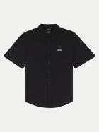 Boss Green Regular-Fit Hemd aus Baumwoll-Jersey 002-Black bei Robert Ley