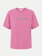 OH APRIL Boyfriend-Fit T-Shirt mit Cow-Print 3002-pink bei Robert Ley
