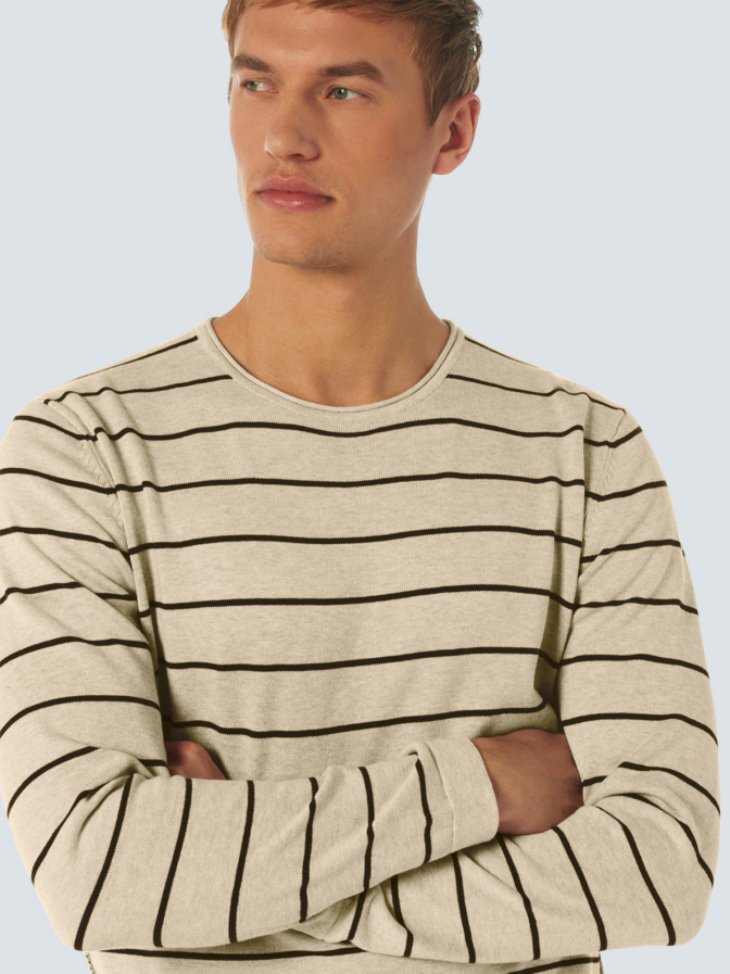 NO EXCESS Pullover Gestreift bei Robert Ley