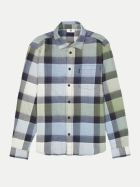 Garcia Flanellhemd mit Karomuster 4165-BLUE bei Robert Ley