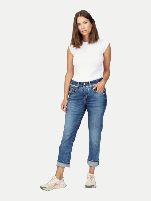 Gang Boyfriend-Fit Jeans Nica Cropped bei Robert Ley