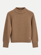 HUGO Strickpullover Surpenio aus Woll-Mix 912-Brown Overflow bei Robert Ley