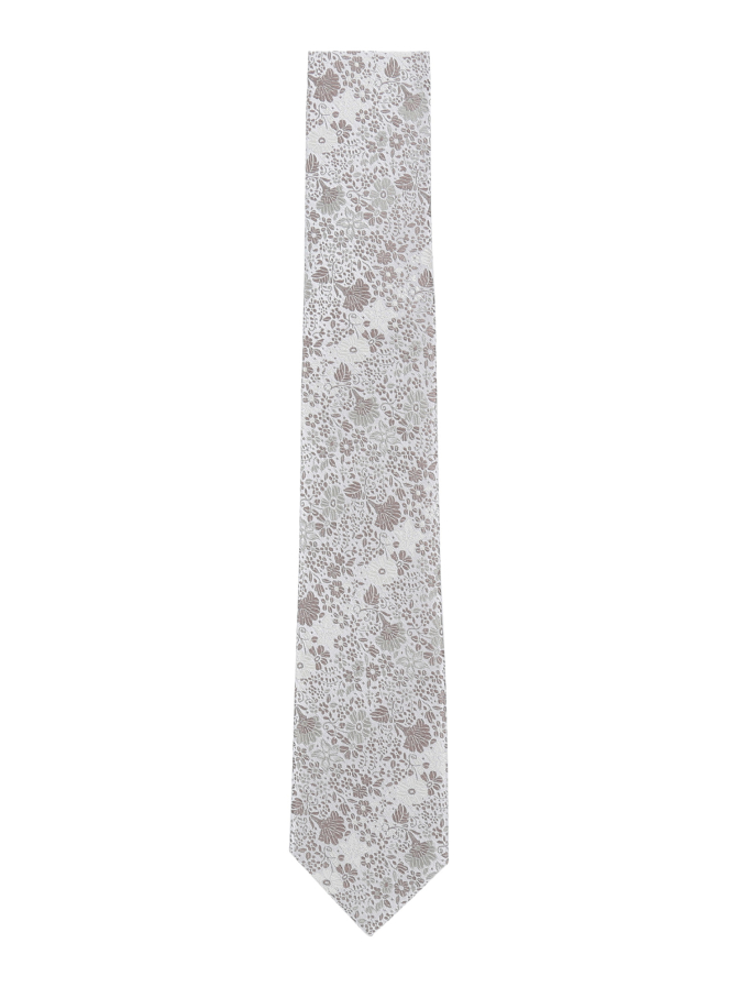 Prince Bowtie Krawatte mit Floralem Muster 7cm bei Robert Ley